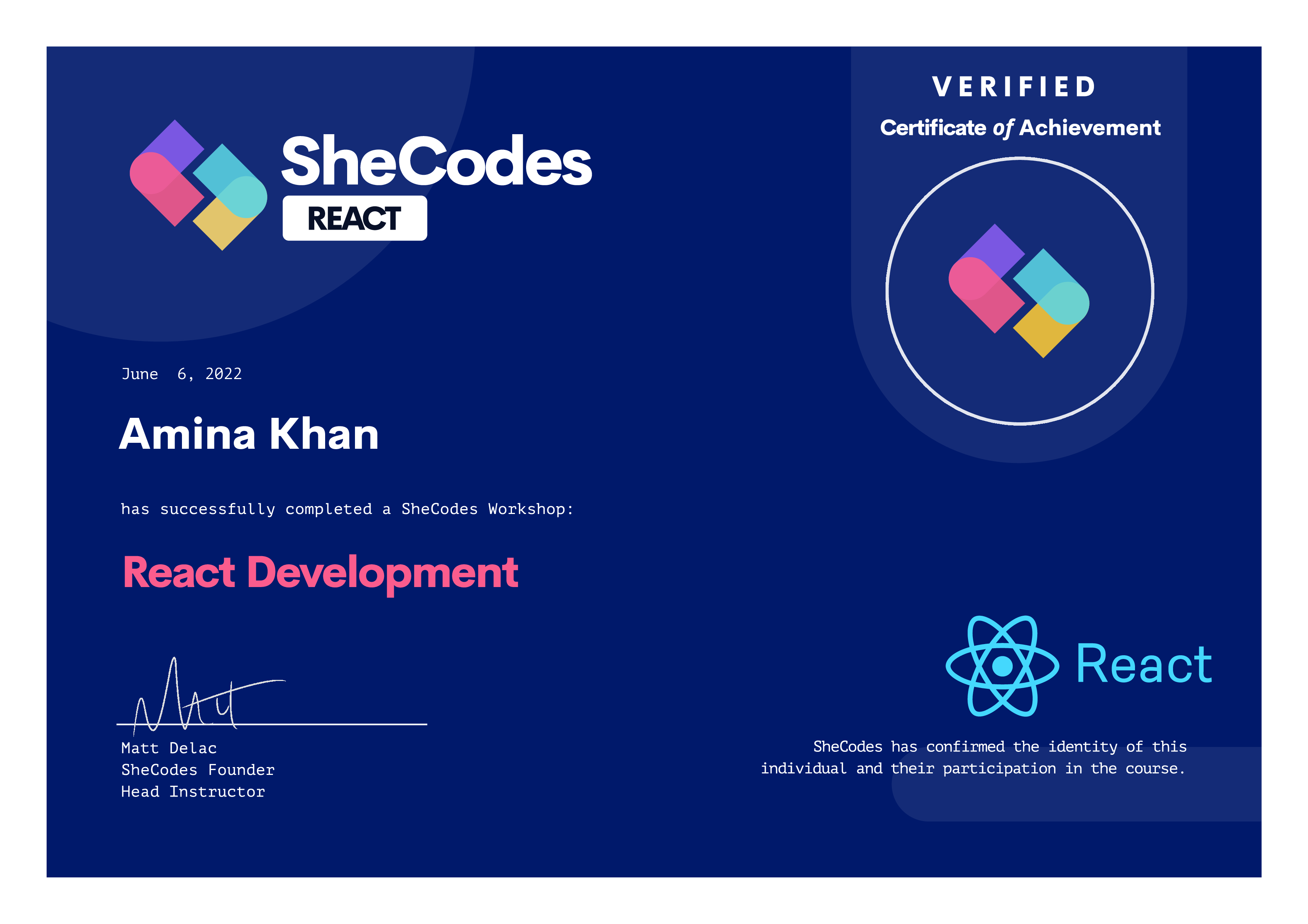 shecodes react cert image